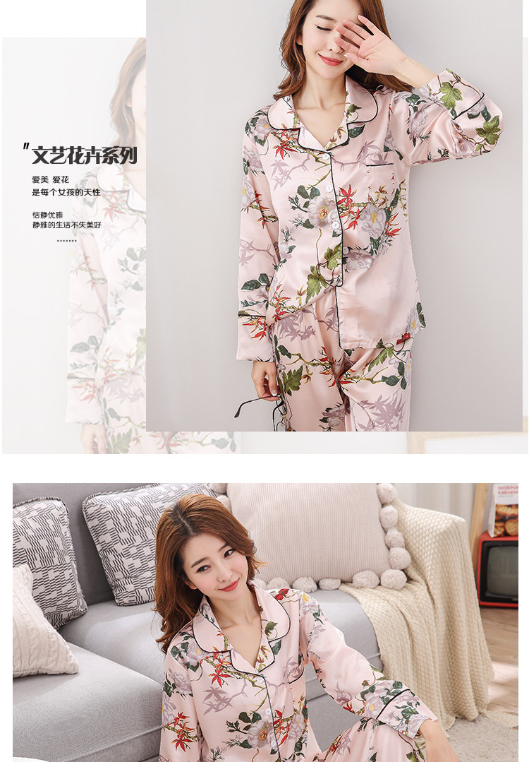 Pyjama pour femme à manches longues - Ref 2994691 Image 11