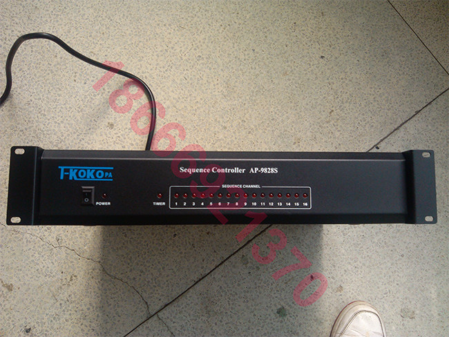 Broadcast power sequencer AP-9828S Sixteen power supply sequencer AP-9828S