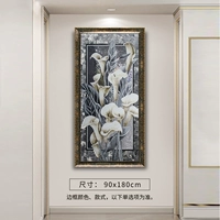 [Дополнительная мраморная версия] Реальная инкрустация 90×180 см, цвет рамы на ваш выбор