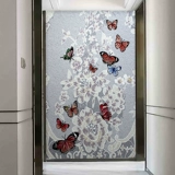 Мозаика, инкрустация камня, диван с бабочкой, головоломка, китайский стиль, делается под заказ