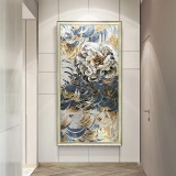 Простая современная мозаичная фона стена популярность телевизионная телевизионная крыльца стекло закварение головоломка