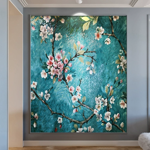 玛雅拼图 Стеклянная мозаика, головоломка, декор для коридора