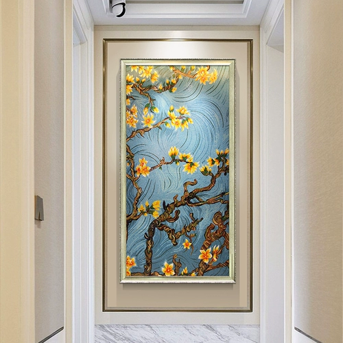 Вентилятор Ван Гог Синхуа ресторан Фон Стена Арт головоломка головоломка мозаичная плитка стена кирпич