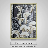 [Дополнительная мраморная версия] Реальная инкрустация 90×120 см, цвет рамы на ваш выбор