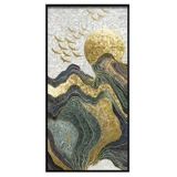 Фоновая стена плитки, Северная Сима, Сюанканг Гуанкека, подвесная живопись Современная простая пейзажная живопись с рамкой фэн -шуи живопись