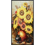 Мозаичная фоновая стена хрустальная стеклянная головоломка