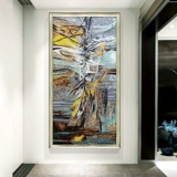 Северная рафинированная плитка гостиная декоративная живопись легкая роскошная висящая живопись крыльца фоновая стена ресторан и фрески современные минималистские