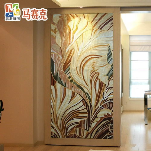 玛雅拼图 Европейская в стиле гостиная диван роспись хрустальная стеклянная мозаика головоломка