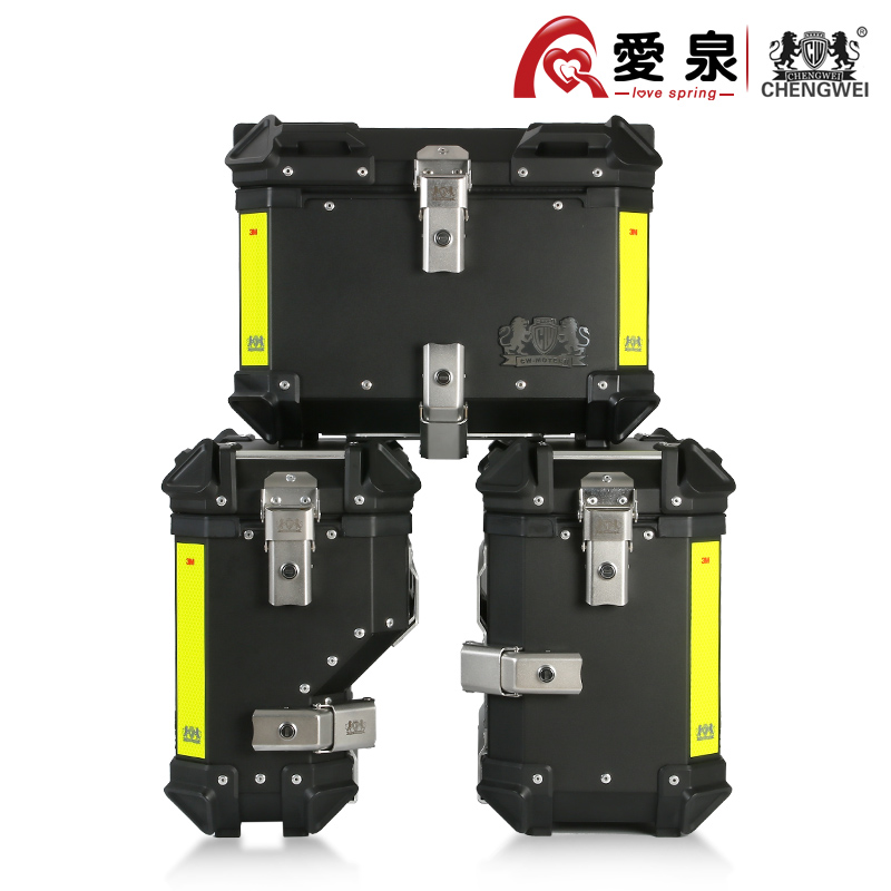 Chengwei CB500X650FNC750 motorcycle aluminum alloy side box Three boxes tail box side box General side box