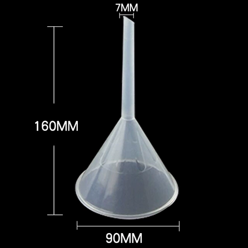 Воронка, треугольная пластиковая термостойкая тара, 90мм