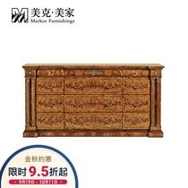 Meike Meijia Revival Image Dressing Table American Furniture Solid Wood Dressing Table Precious Piece Locker