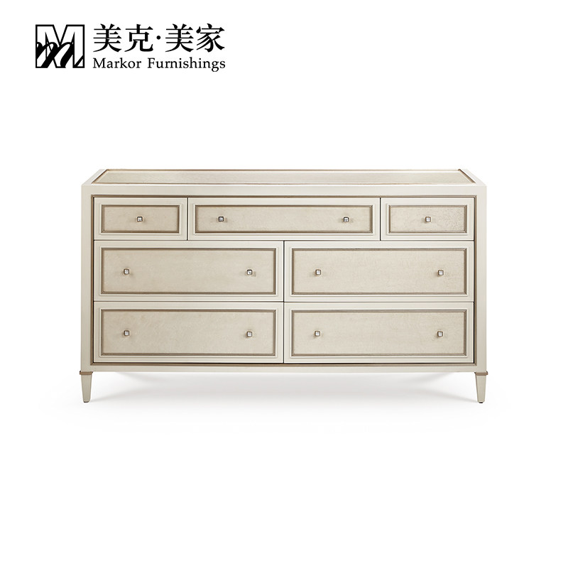 Meek Beauty Home Black Mark Senna's Light Makeup Bench American Modern Storage Multifunction Makeup Table