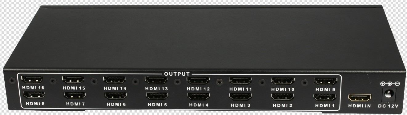 NS-A116 HDMI dispenser 1 in 16 out of high definition 1 minute 16 exit with sixteen out of screen 3D 3D 4K* 2K 2K