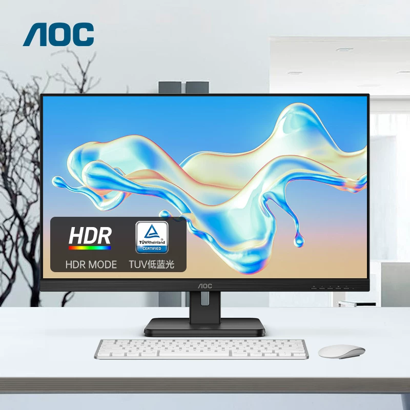 AOC ноутбук для коммерческого использования, LCD дисплей, экран, E2, 24 дюйма, 100 Гц