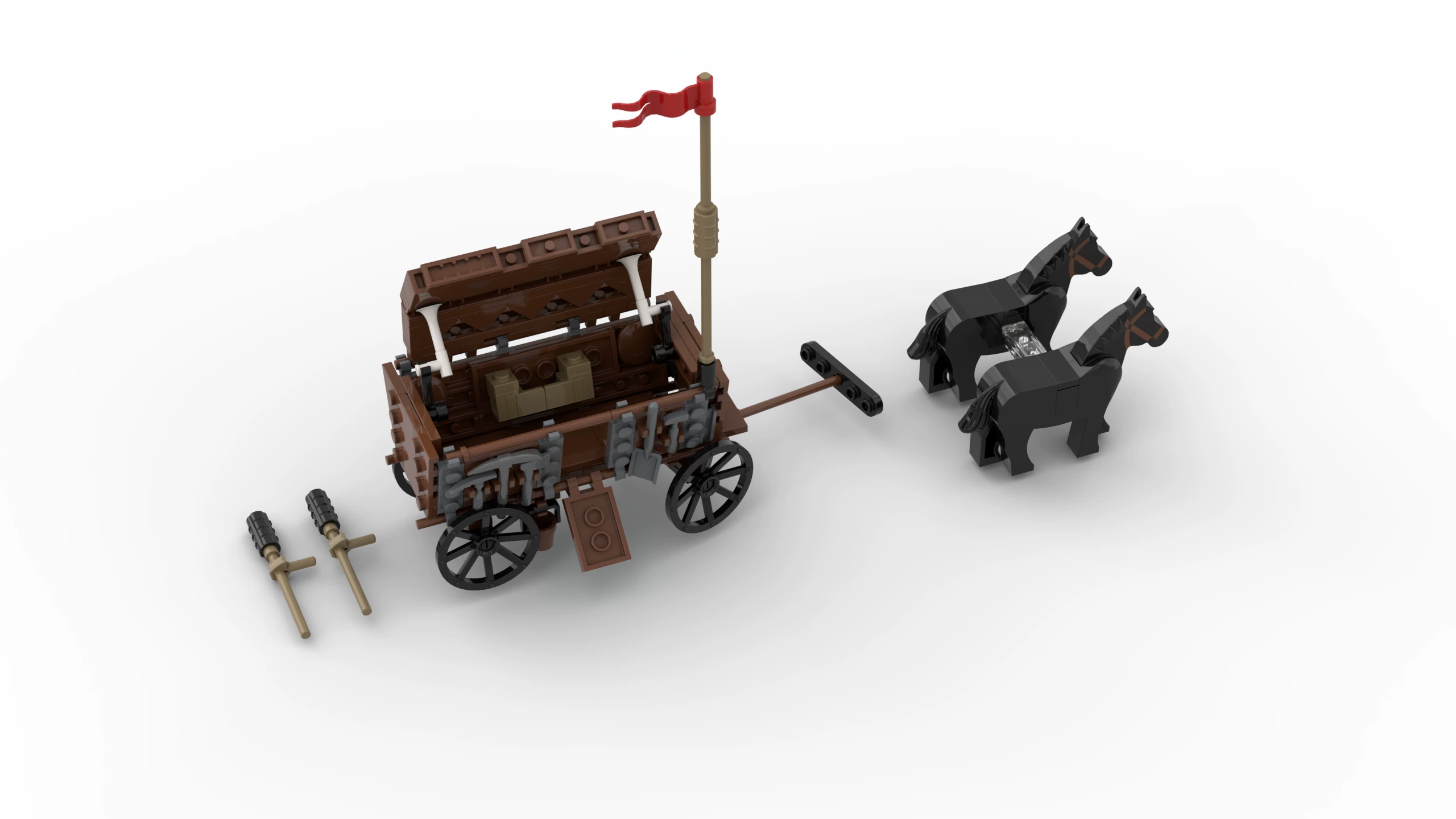 [Dongji Hospital] The Husca Charlene Yang Jieka Empire Time Tabor is compatible with Ledgao Blocks assembled MOC