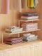 Bag Storage Organizer, Wardrobe Storage Rack, Multi-Layer Display Rack, Underwear and Pants Organizer, Cabinet Shelf Divider