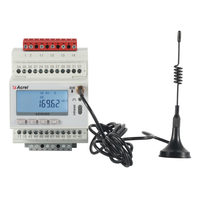 Ankerui ADW300 NB wireless meter rail installation NB-LOT wireless communication transmission