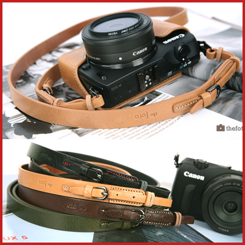 Spot Korean thefoto camera strap for Canon EOS M Leica Dlux Micro Single Interface 7mm