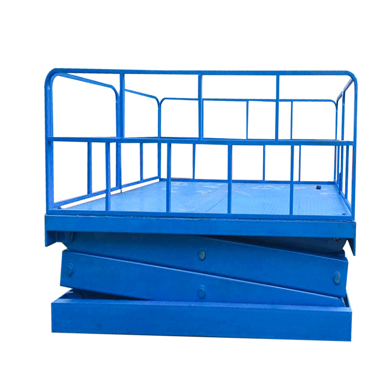Electric hydraulic fixed lift Scissor lift platform Scissor lift cargo elevator Hydraulic lift platform