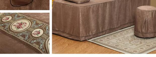 Cao cấp bông denim bedspread đẹp phụ thuộc vào liệu pháp làm đẹp massage thẩm mỹ viện có thể được tùy chỉnh đặc biệt bedspread dầu gội đầu - Trang bị tấm ga trai giuong cho spa