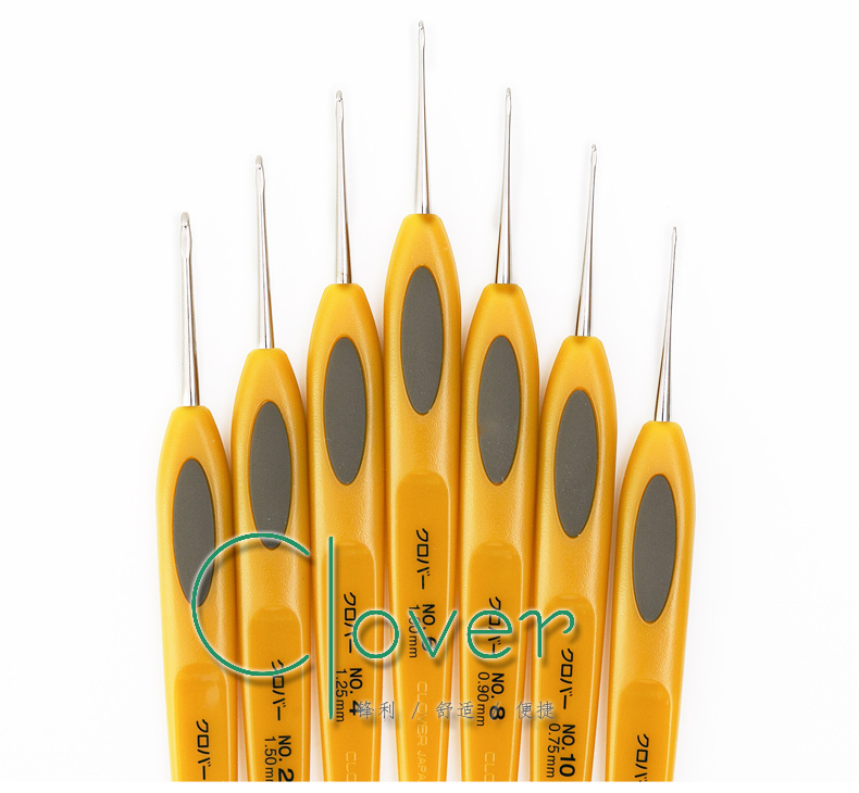 Đinh hương Nhật Bản nhập khẩu cola crochet ren crochet bộ 43-605 công cụ dệt dây tốt đặc biệt - Công cụ & vật liệu may DIY kim may