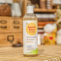 US BurtsBees Baby Bee baby natural shampoo shower gel two-in-one special 350ml