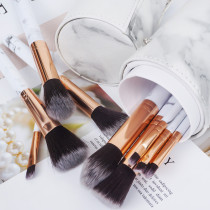 Marble soft hair eye shadow makeup brush set eye beginner eye shadow brush full set brush cheap professional makeup