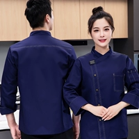 Длинная синяя одиночная рубашка