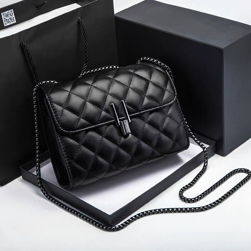 Yimanzi Single Shoulder Bag for Women 2026 New Fashion Versatile Quilted Chain Bag Student Crossbody Bag Small Chanel Style