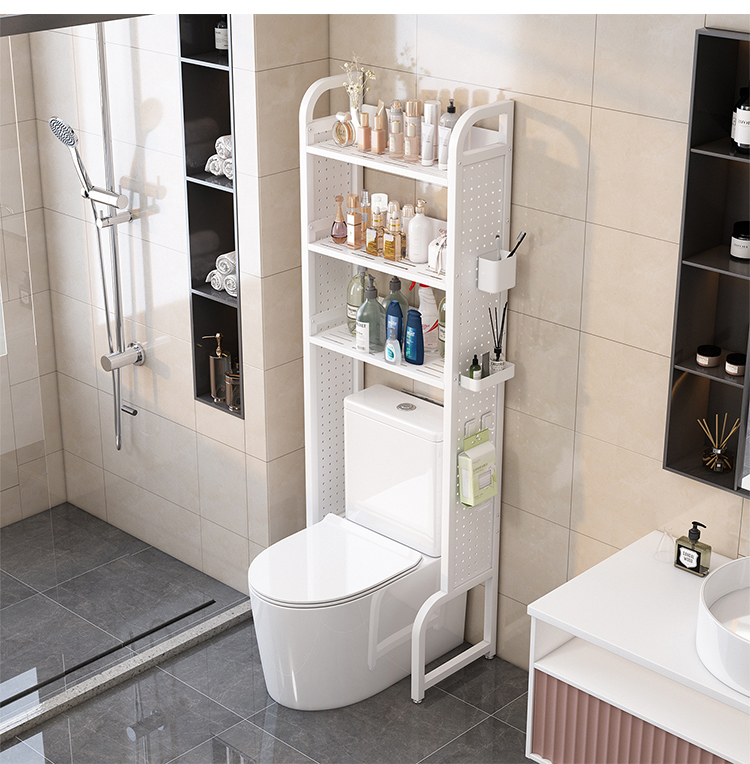 Bathroom Smart Toilet Overhead Storage Rack, Floor-Standing Bathroom Tissue Holder, Toilet Gap Toilet Paper Storage Rack Bathroom Smart Toilet Overhead Storage Rack, Floor-Standing Bathroom Tissue Holder, Toilet Gap Toilet Paper Storage Rack