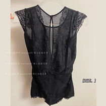 Lace Undercoat Peak Fashion Beauty Salon Conjoined Lace Bottoms Sexy Spice Clothes