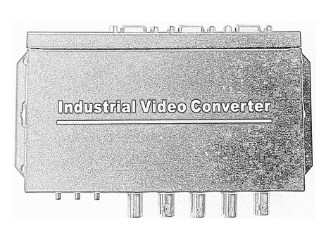 RGB to VGA RGBS transfer VGA RGBHV display to VGA converter kt809