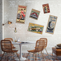 Creative bedroom warm wall stickers dormitory personality retro self-adhesive wall painting stickers room wall stickers