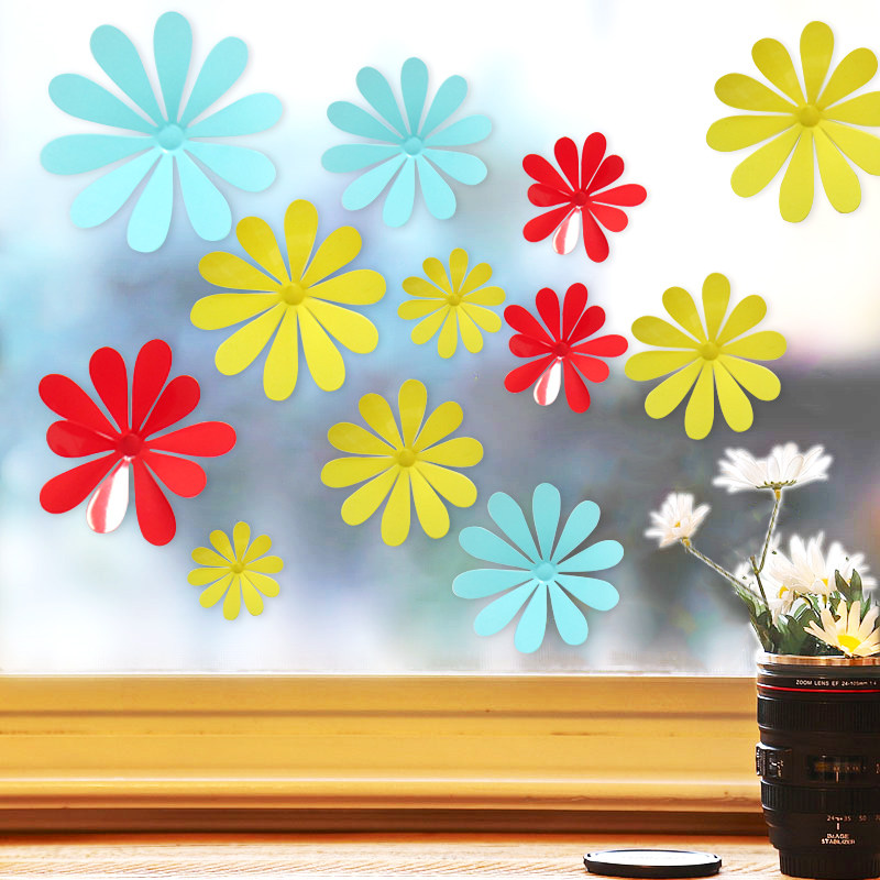 Living room Solid wall sticker Bedroom room Room Decorations Applid creative wall stickers Self-adhesive Glass Door Wall Sticker-Taobao