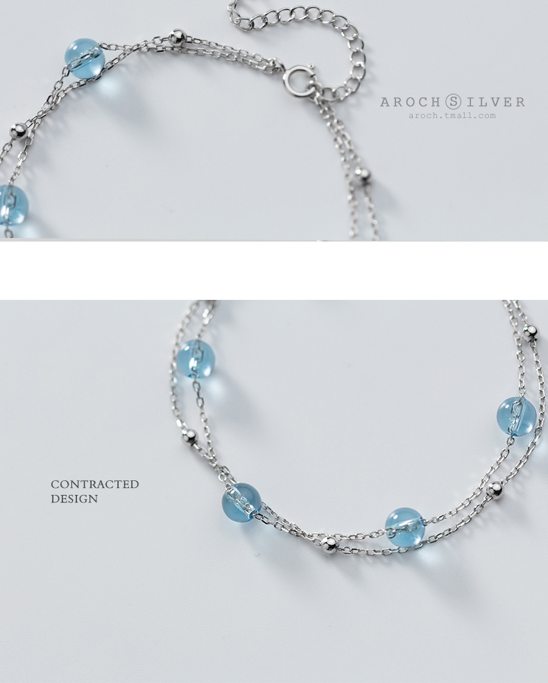 Elegant crystal bracelet design