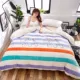 Đôi dày chăn ấm mùa đông cashmere flannel Coral áp dụng duy nhất mảnh đặt phần tư xuống chăn - Quilt Covers chăn ga forever