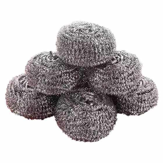 钢丝球清洁球独立包装大号不生锈不掉渣厨房洗碗刷锅不锈钢球家用