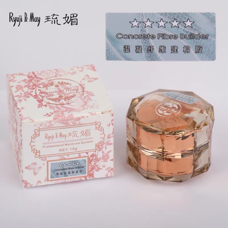 Longsi teacher Liu Mei new nail art new excellent coagulation fiber construction glue phototherapy to prolong broken nails