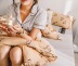 hohowhome Tianzhu bông đan bông denim cô gái khỏa thân dễ thương bông túc xá thân thiện với da áp dụng tờ - Bộ đồ giường bốn mảnh chăn ra gối nệm cao cấp Bộ đồ giường bốn mảnh