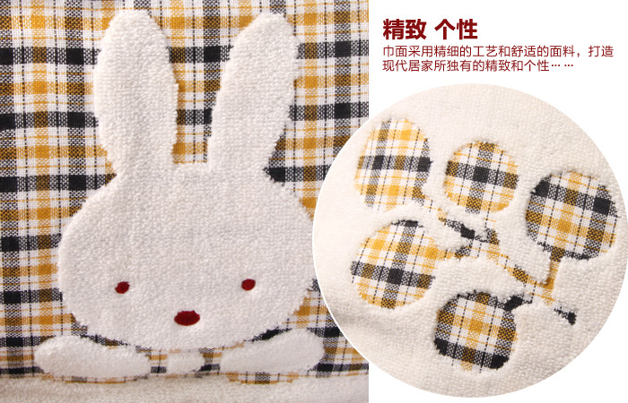 2 vé! Authentic vàng số bông gạc đôi vải hoạt hình gối khăn cặp đôi mô hình đơn giá khăn choàng gối