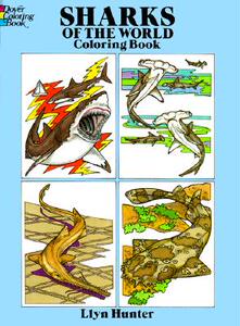 【预售】Sharks of the World Coloring Book
