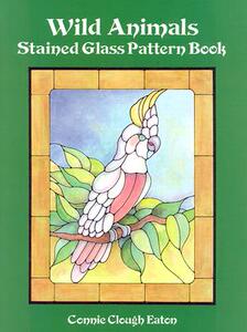 【预售】Wild Animals Stained Glass Pattern Book