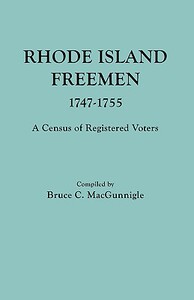 【预售】Rhode Island Freemen, 1747-1755