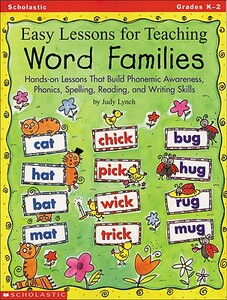 【预售】Easy Lessons for Teaching Word Families: Hands-On