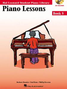 【预售】Piano Lessons, Book 5 [With CD (Audio)]