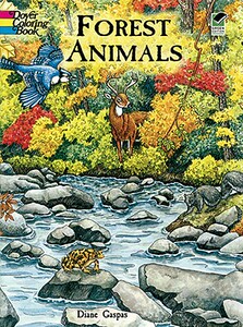 【预售】Forest Animals Coloring Book