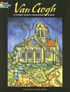 【预售】Van Gogh Stained Glass Coloring Book