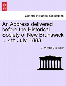 【预售】An Address Delivered Before the Historical Society