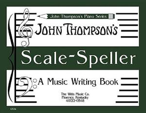 【预售】Scale Speller: A Music Writing Book/Later Elementary