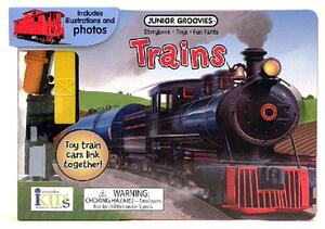 【预售】Trains Board Book [With Train Cars]